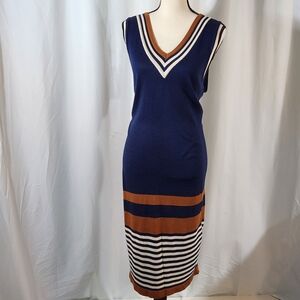Venus Light Sweater Preppy Y2K  Dress
